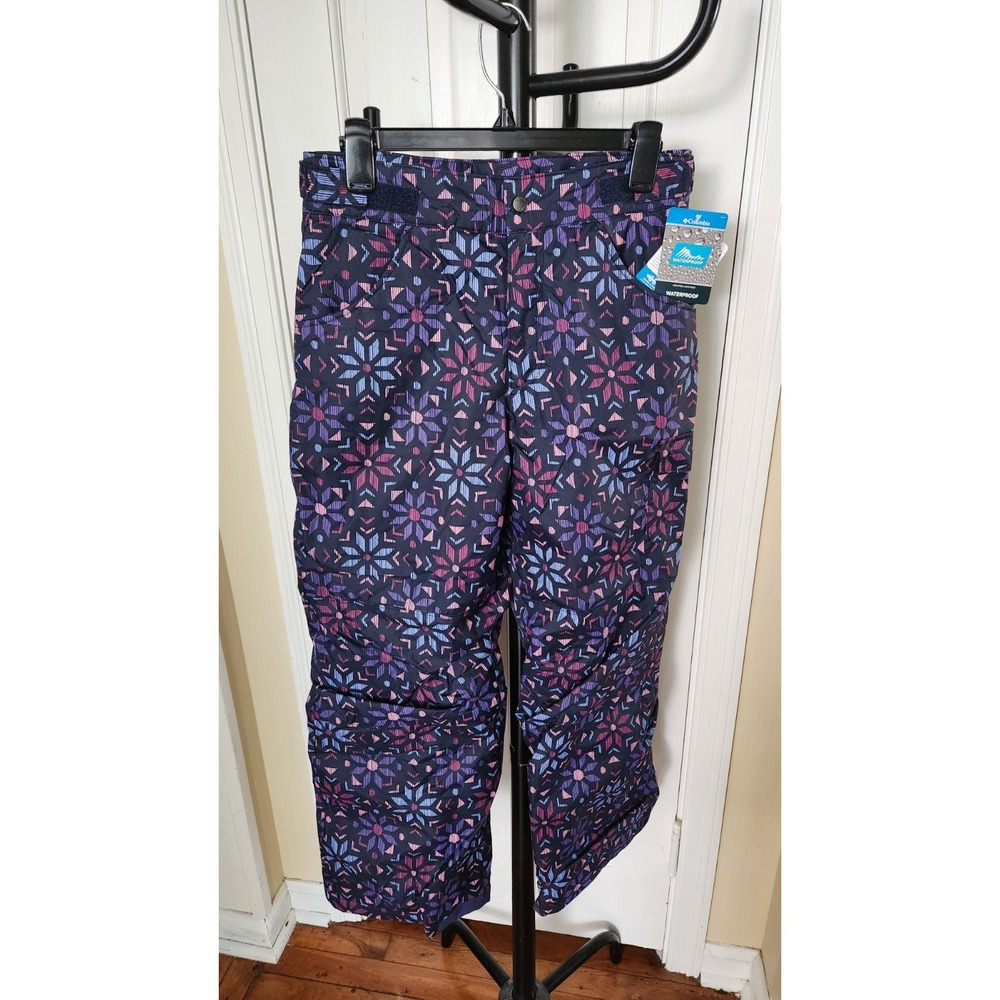 Columbia Ski Snow Pants Girls Youth Large 14-16 Outgrown System Waterproof NWT